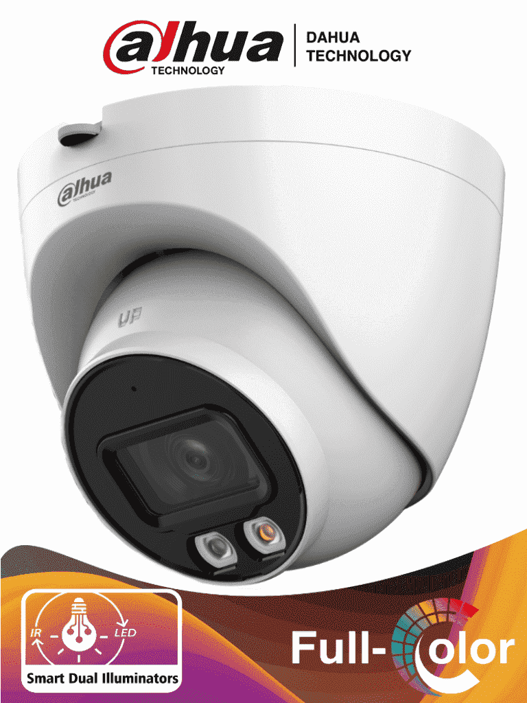 DAHUA IPC-HDW2449T-S-IL - Camara Domo IP de 4 Megapixeles/ Con Iluminador Dual Inteligente+Full Color/ WizSense/ Lente de 2.8mm/ 95 Grados/ Microfono Integrado/30 Mts de IR y Luz Visible/Metálica/Ranura MicroSD/WDR de 120 dB/SMD Plus/PoE/ #SwitchD2 DAHUA IPC-HDW2449T-S-IL - Camara Domo IP de 4 Megapixeles/ Con Iluminador Dual Inteligente+Full Color/ WizSense/ Lente de 2.8mm/ 95 Grados/ Microfono Integrado/30 Mts de IR y Luz Visible/Metálica/Ranura MicroSD/WDR de 120 dB/SMD Plus/PoE/ #SwitchD2